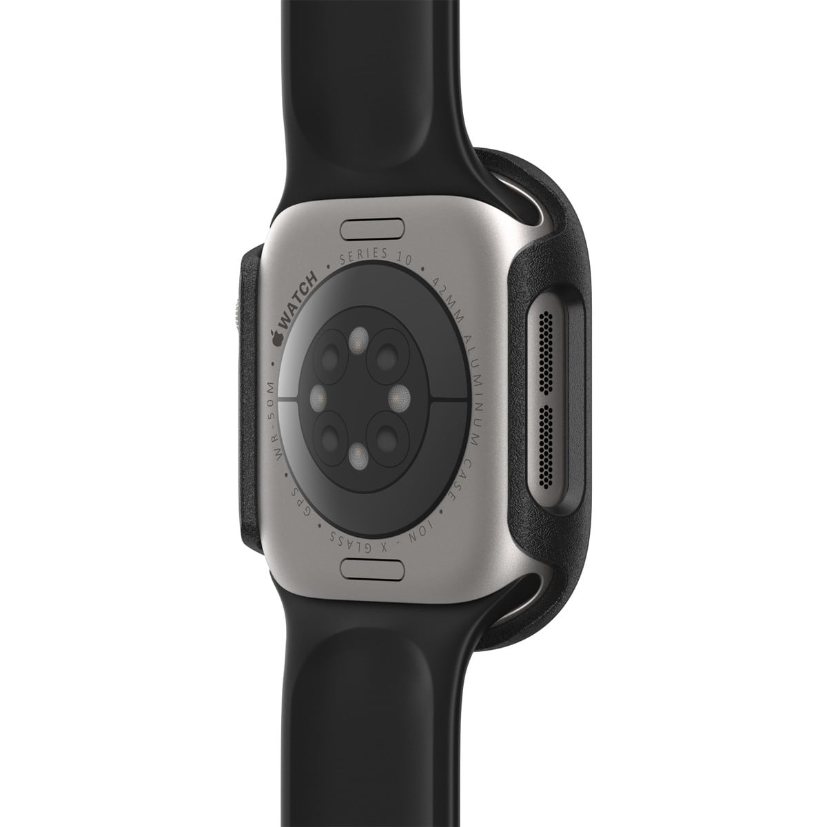 AppleWatch Series 10 アップルウォッチ10対応 42mm用カバー Watch Bumper ブラック ペイブメント (77-97902) ブラック