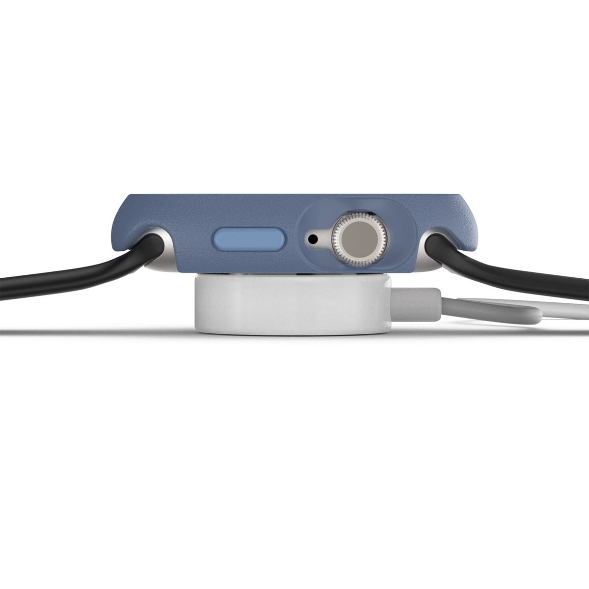 AppleWatch Series 10 アップルウォッチ10対応 46mm用カバー Eclipse Case スクリーンプロテクタ一体型 ブルー ベイビーブルージーンズ (77-97907) ブルー