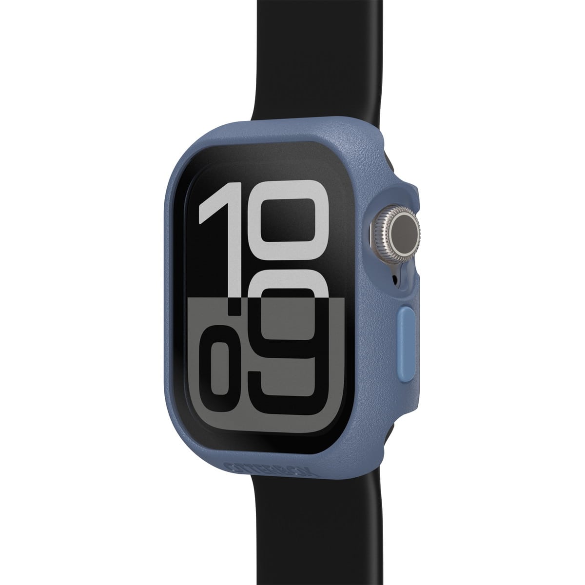 AppleWatch Series 10 アップルウォッチ10対応 42mm用カバー Eclipse Case スクリーンプロテクタ一体型 ブルー ベイビーブルージーンズ (77-97912) ブルー