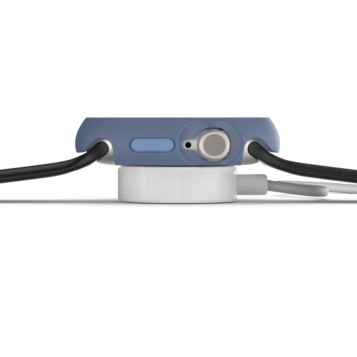 AppleWatch Series 10 アップルウォッチ10対応 42mm用カバー Eclipse Case スクリーンプロテクタ一体型 ブルー ベイビーブルージーンズ (77-97912) ブルー