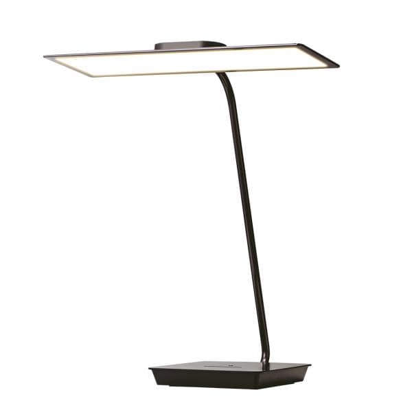 有機ELデスクライト 卓上ライト Black(ブラック) 黒 7段調光 タッチスイッチ ecorica[エコリカ] OLED SKY (EELM-SKY100-W) ブラック