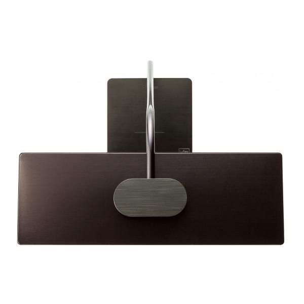 有機ELデスクライト 卓上ライト Black(ブラック) 黒 7段調光 タッチスイッチ ecorica[エコリカ] OLED SKY (EELM-SKY100-W) ブラック