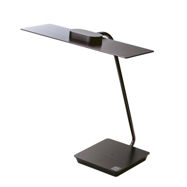 有機ELデスクライト 卓上ライト Black(ブラック) 黒 7段調光 タッチスイッチ ecorica[エコリカ] OLED SKY (EELM-SKY100-W) ブラック