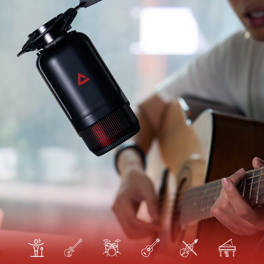 XLRマイクロフォン ショックマウント付属 Mdrill Zone Thronmax[スロンマックス] (MG-M5) ブラック