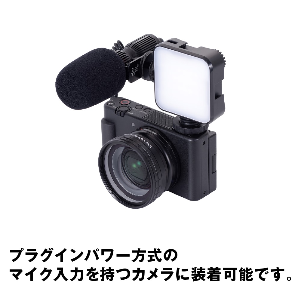 マイクロフォン ストリームマイク STREAMMIC Pro Vlogger Kit Thronmax[スロンマックス] スマホ&カメラ対応 スタンド/LEDライト付き 3脚スタンド (MG-C1P) ブラック