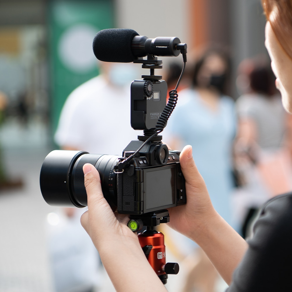 マイクロフォン ストリームマイク STREAMMIC Pro Vlogger Kit Thronmax[スロンマックス] スマホ&カメラ対応 スタンド/LEDライト付き 3脚スタンド (MG-C1P) ブラック