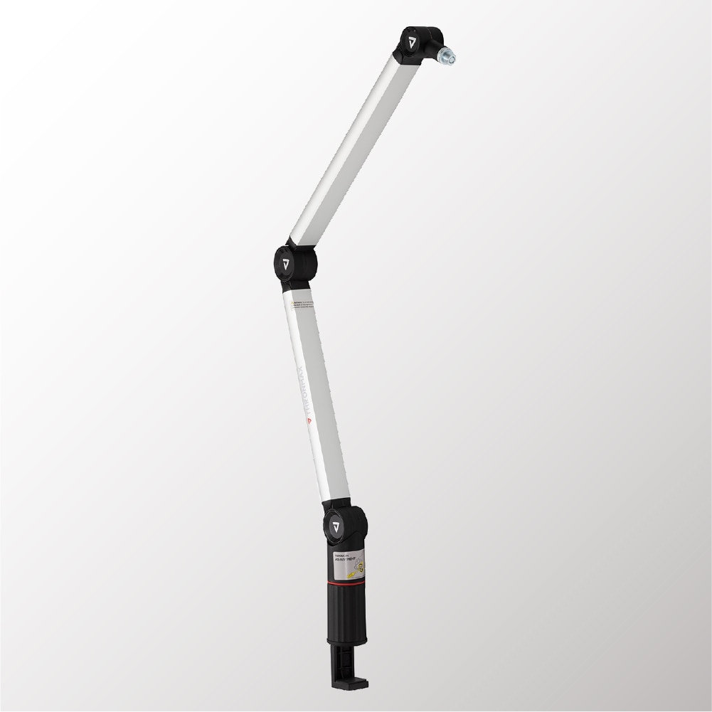 マイクアームスタンド FLEX Stand S5 Thronmax[スロンマックス] ゲームストリーミングに最適 ショックマウント対応 デスクアーム式 (MG-S5) シルバー