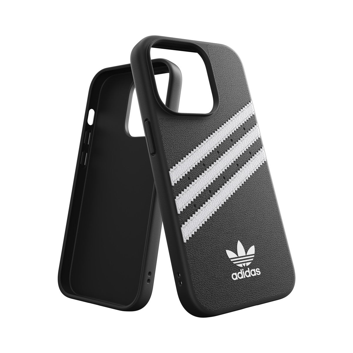 [OUTLET] iPhone 14 Pro スマホケース スマホカバー SAMBA(サンバ)シリーズ ロゴ Black(ブラック)/White(ホワイト) adidas Originals[アディダス オリジナルス] ブラック 50186 (GC2933)