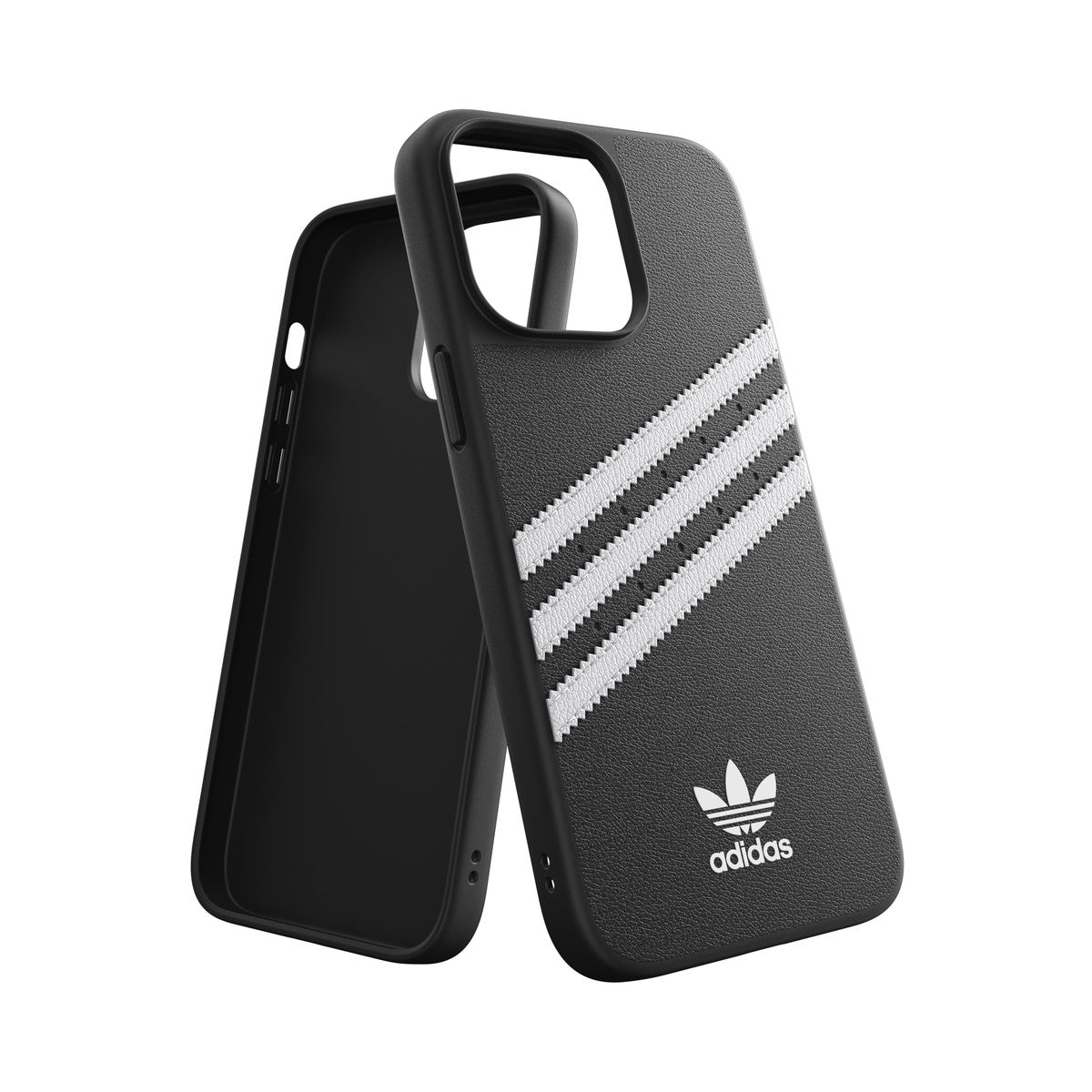 [OUTLET] iPhone 14 Pro Max スマホケース スマホカバー SAMBA(サンバ)シリーズ ロゴ Black(ブラック)/White(ホワイト) adidas Originals[アディダス オリジナルス] ブラック 50188 (GC2935)