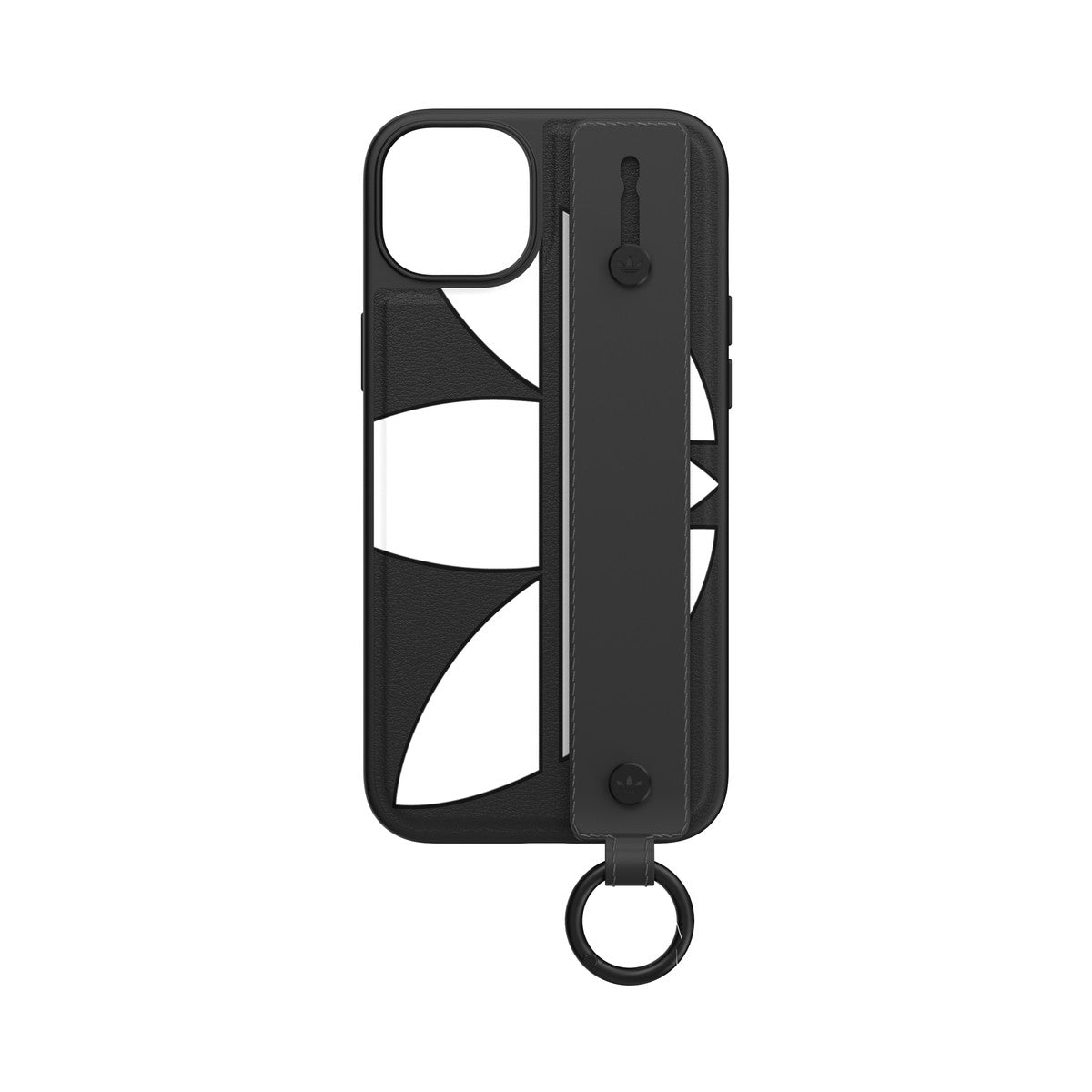 [OUTLET] iPhone 14 Plus スマホケース スマホカバー Big Logo Black(ブラック) ハンドストラップ/ハンドベルト/リング付 adidas Originals[アディダス オリジナルス] ブラック 50215 (GC2982)