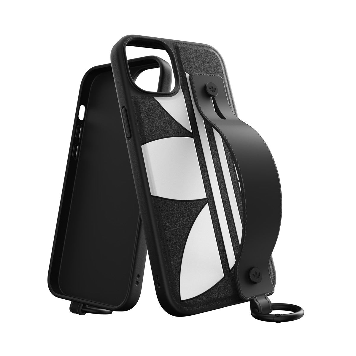 [OUTLET] iPhone 14 Plus スマホケース スマホカバー Big Logo Black(ブラック) ハンドストラップ/ハンドベルト/リング付 adidas Originals[アディダス オリジナルス] ブラック 50215 (GC2982)