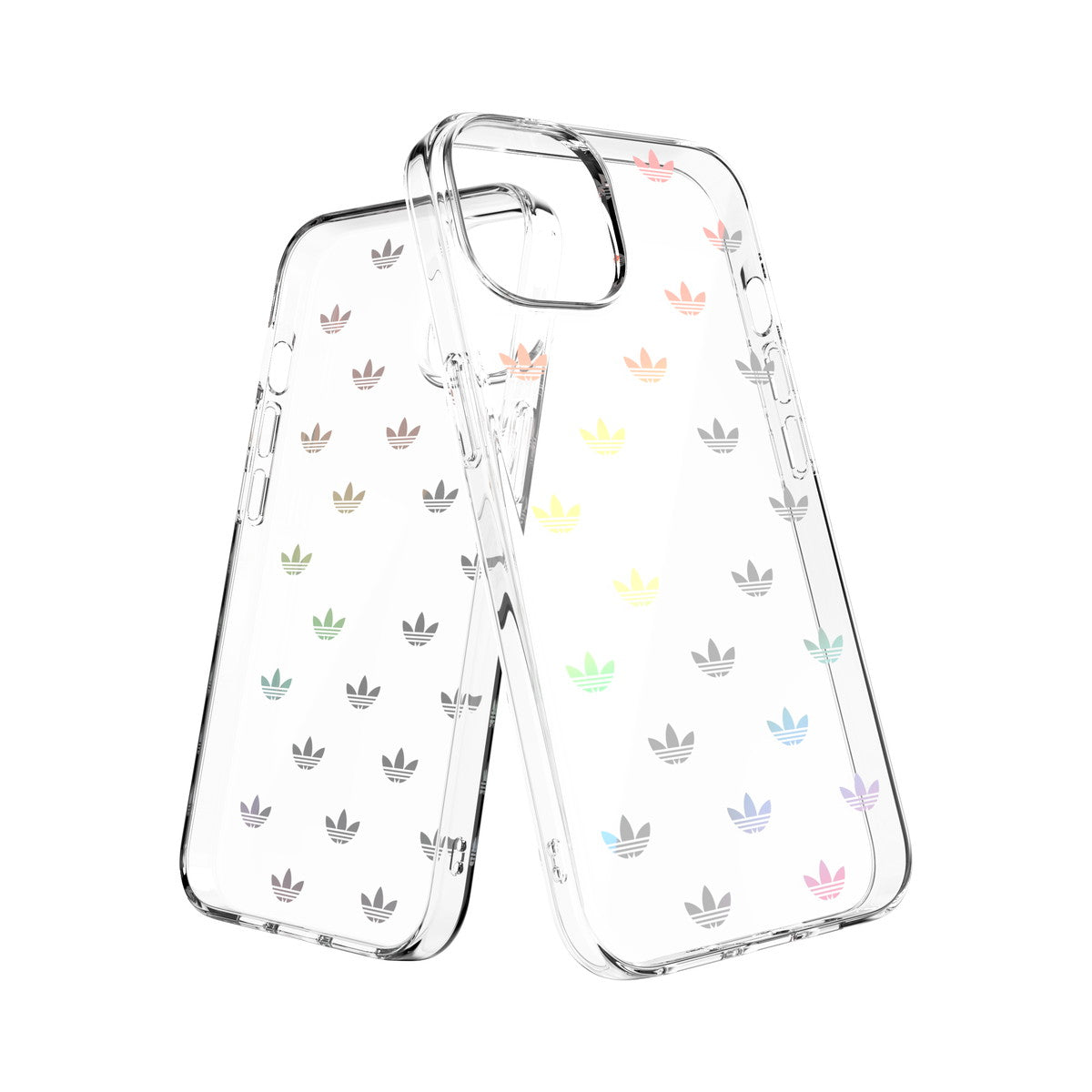 [OUTLET] iPhone 14 スマホケース スマホカバー カラフルホログラフィック ロゴ ENTRY Colorful Clear(クリア) adidas Originals[アディダス オリジナルス] クリア 50219 (GC2964)