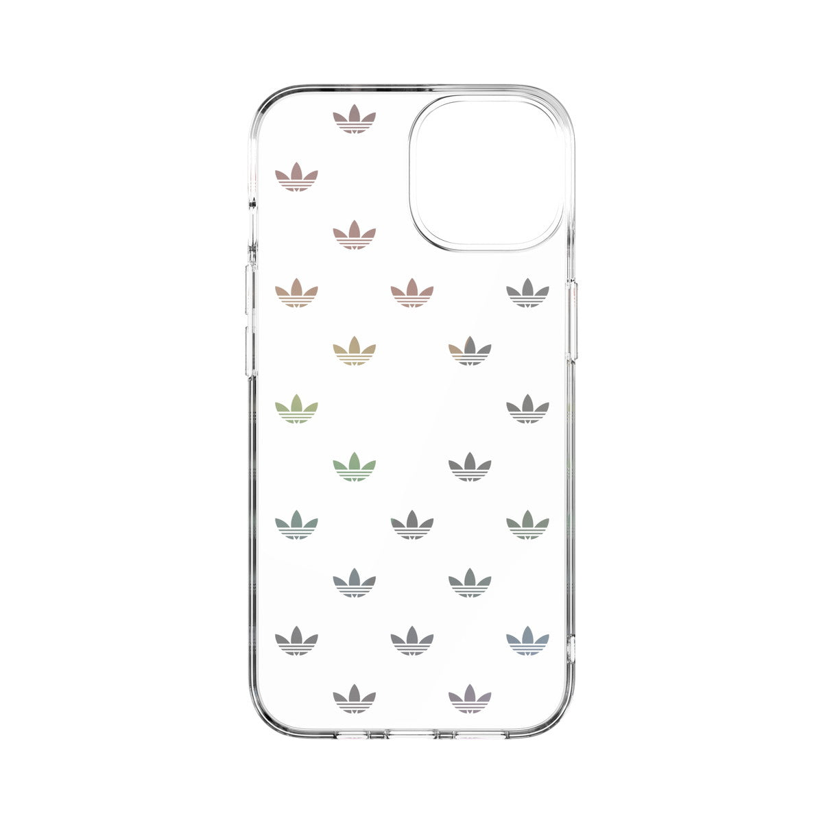 [OUTLET] iPhone 14 スマホケース スマホカバー カラフルホログラフィック ロゴ ENTRY Colorful Clear(クリア) adidas Originals[アディダス オリジナルス] クリア 50219 (GC2964)