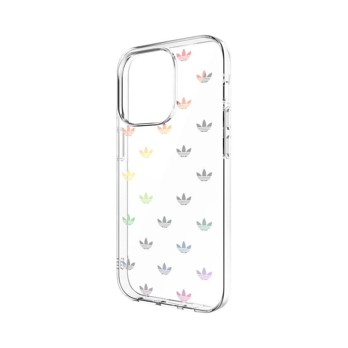 [OUTLET] iPhone 14 Pro スマホケース スマホカバー カラフルホログラフィック ロゴ ENTRY Colorful Clear(クリア) adidas Originals[アディダス オリジナルス] クリア 50220 (GC2965)
