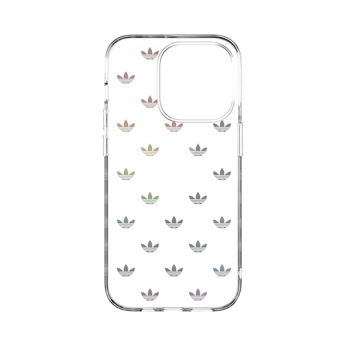 [OUTLET] iPhone 14 Pro スマホケース スマホカバー カラフルホログラフィック ロゴ ENTRY Colorful Clear(クリア) adidas Originals[アディダス オリジナルス] クリア 50220 (GC2965)