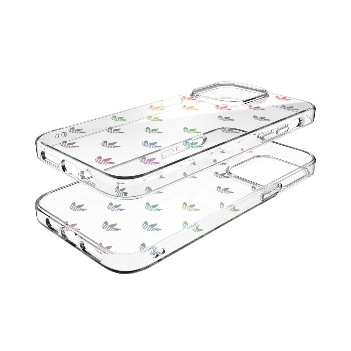 [OUTLET] iPhone 14 Pro Max スマホケース スマホカバー カラフルホログラフィック ロゴ ENTRY Colorful Clear(クリア) adidas Originals[アディダス オリジナルス] クリア 50222 (GC2967)