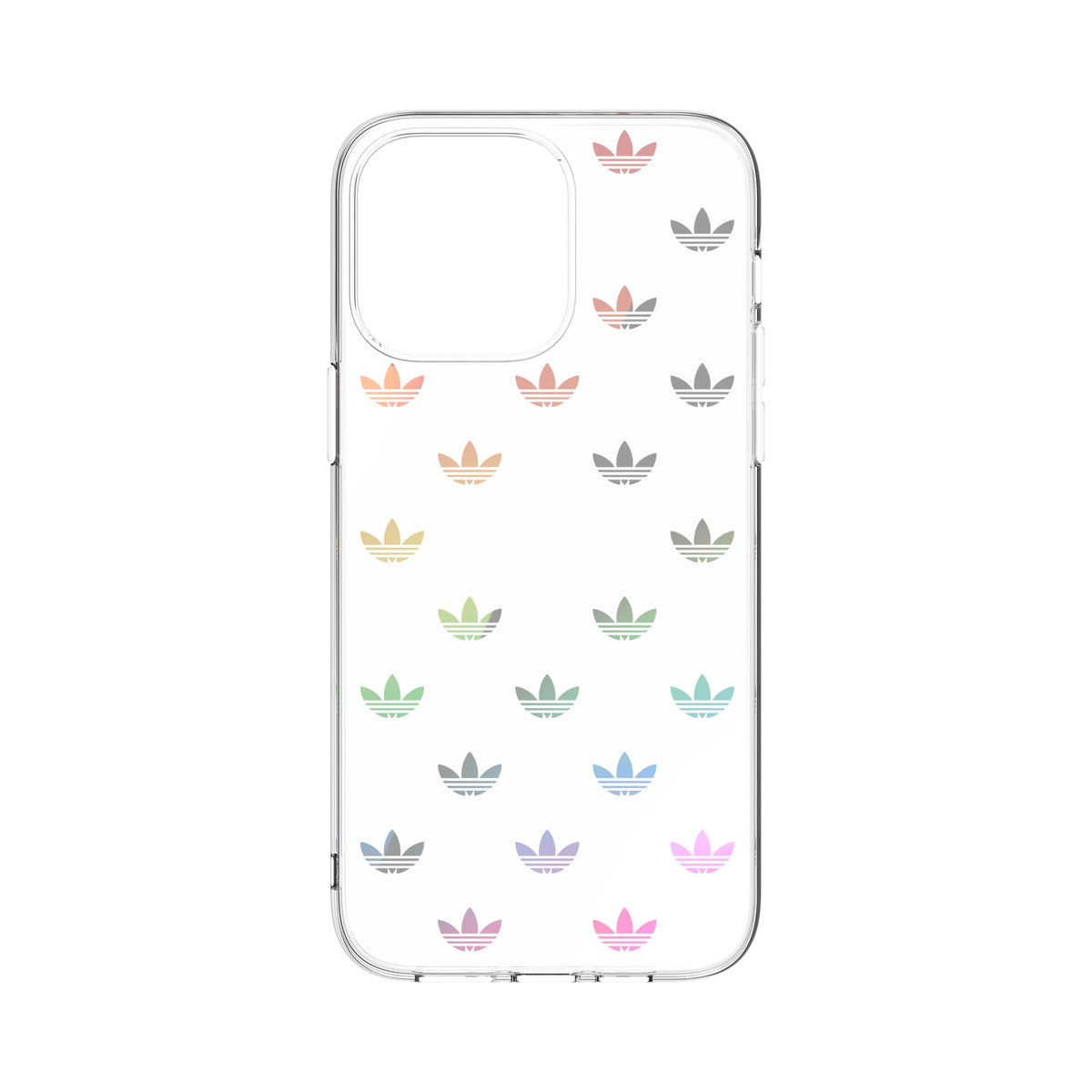 [OUTLET] iPhone 14 Pro Max スマホケース スマホカバー カラフルホログラフィック ロゴ ENTRY Colorful Clear(クリア) adidas Originals[アディダス オリジナルス] クリア 50222 (GC2967)