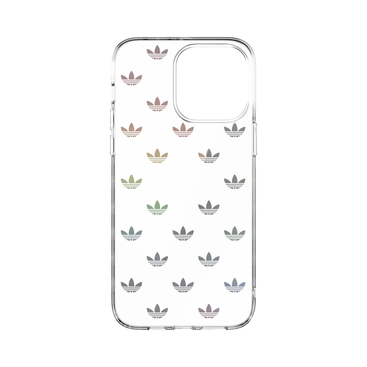 [OUTLET] iPhone 14 Pro Max スマホケース スマホカバー カラフルホログラフィック ロゴ ENTRY Colorful Clear(クリア) adidas Originals[アディダス オリジナルス] クリア 50222 (GC2967)