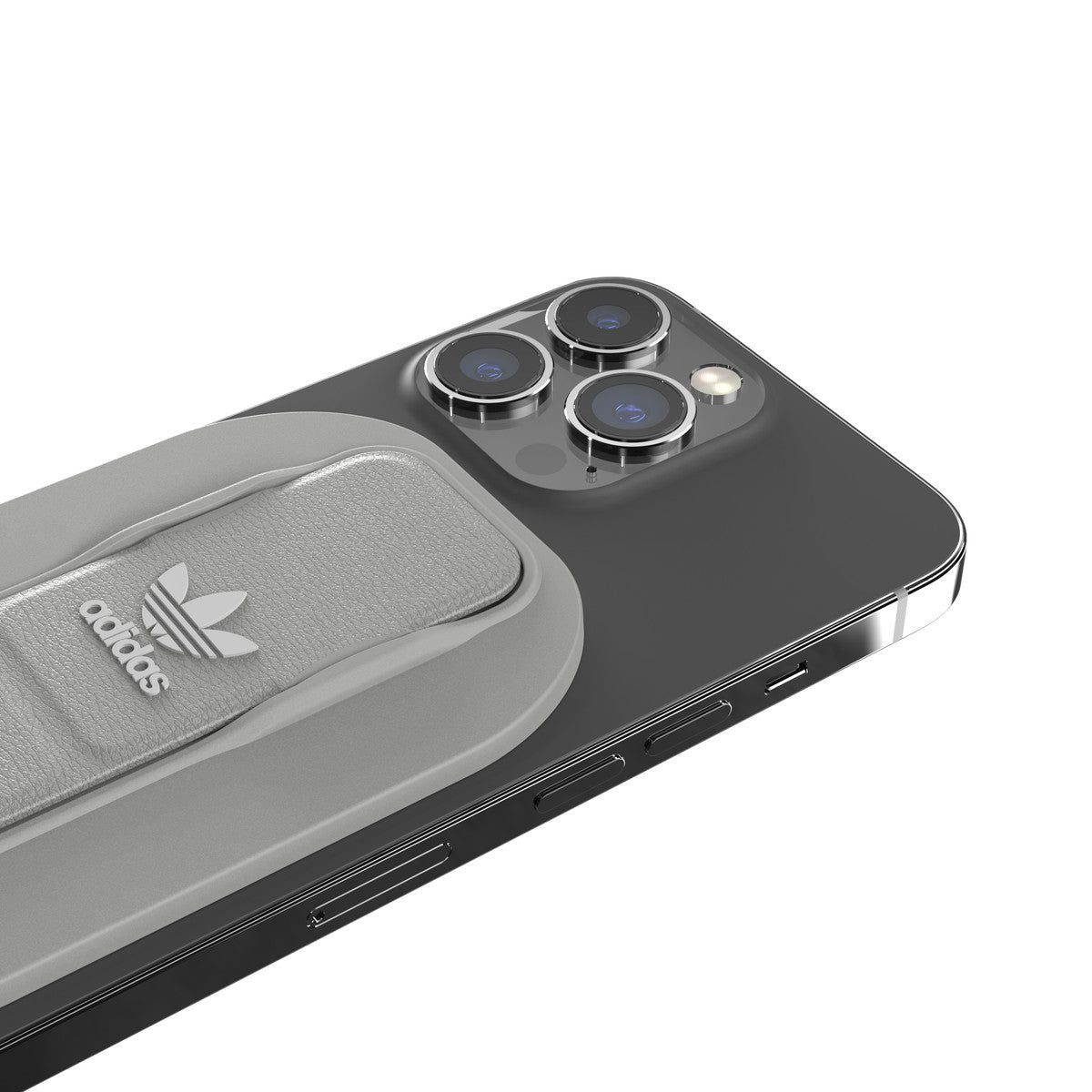 [OUTLET] スマホグリップ スマホスタンド MagSafe対応 Silver(シルバー) ロゴ グレー adidas Originals[アディダス オリジナルス] シルバー 50323 (GC3000)