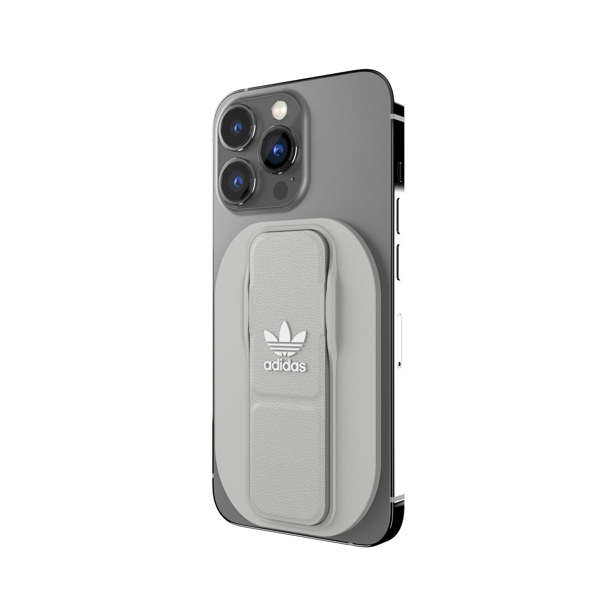 [OUTLET] スマホグリップ スマホスタンド MagSafe対応 Silver(シルバー) ロゴ グレー adidas Originals[アディダス オリジナルス] シルバー 50323 (GC3000)