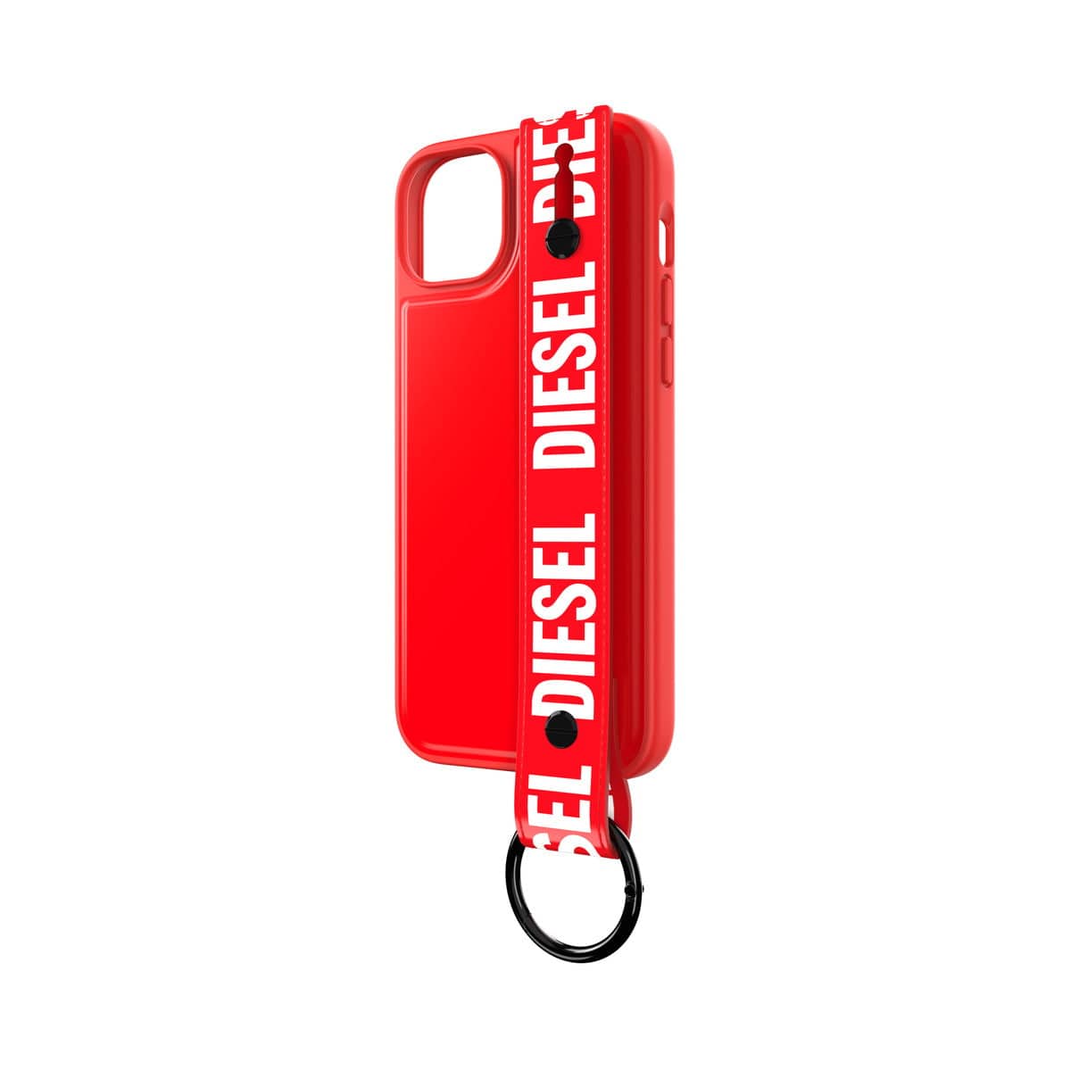 [OUTLET] iPhone 14 Plus スマホケース スマホカバー ハンドストラップ Red(レッド)/White(ホワイト) Handstrap スタンド機能 リング付 DIESEL[ディーゼル] レッド/ホワイト 51498