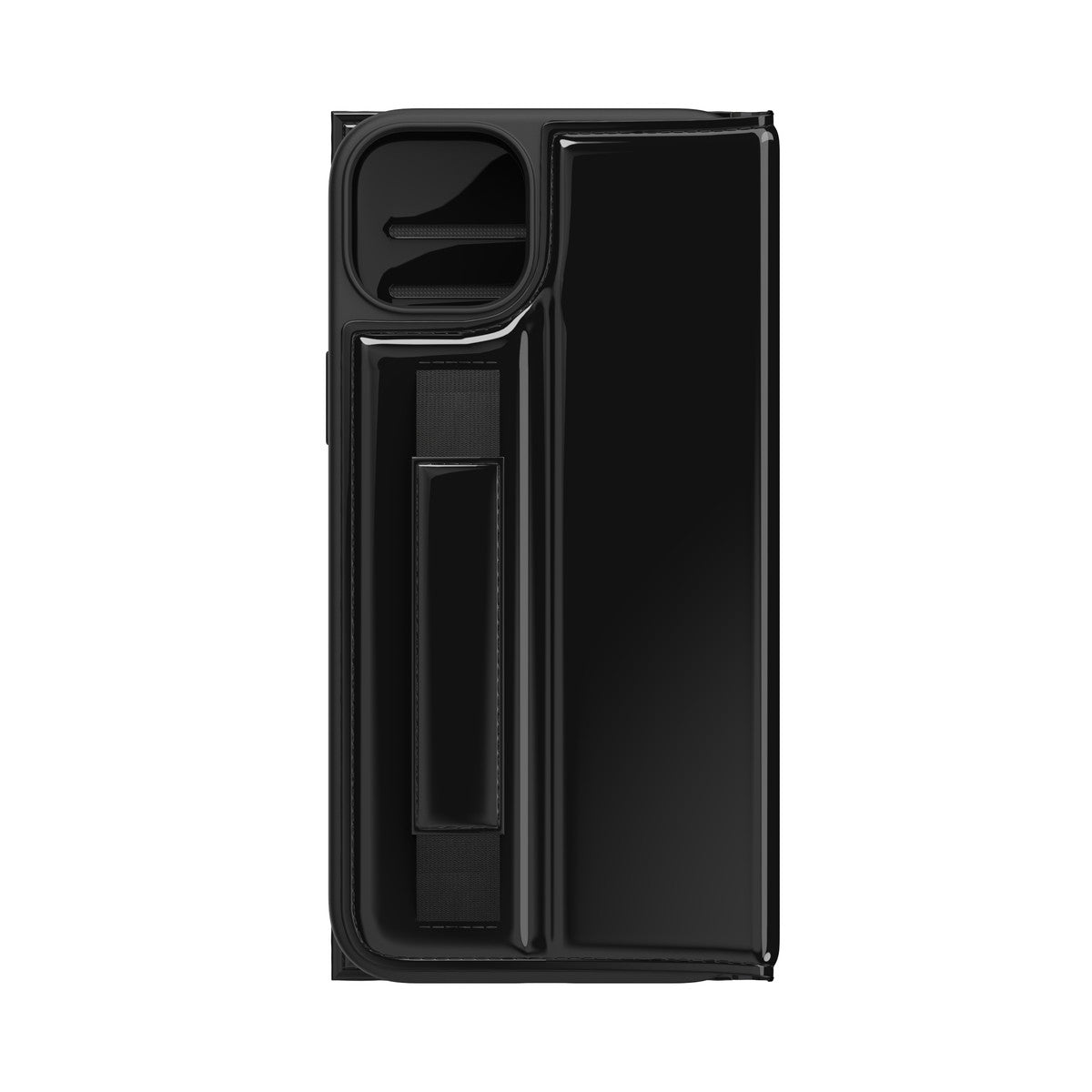 [OUTLET] iPhone 14 Plus スマホケース スマホカバー Wallet Booklet Black(ブラック)/White(ホワイト) 手帳型 ロゴ ポケット/カードスリット搭載 IESEL[ディーゼル] (51503) ブラック