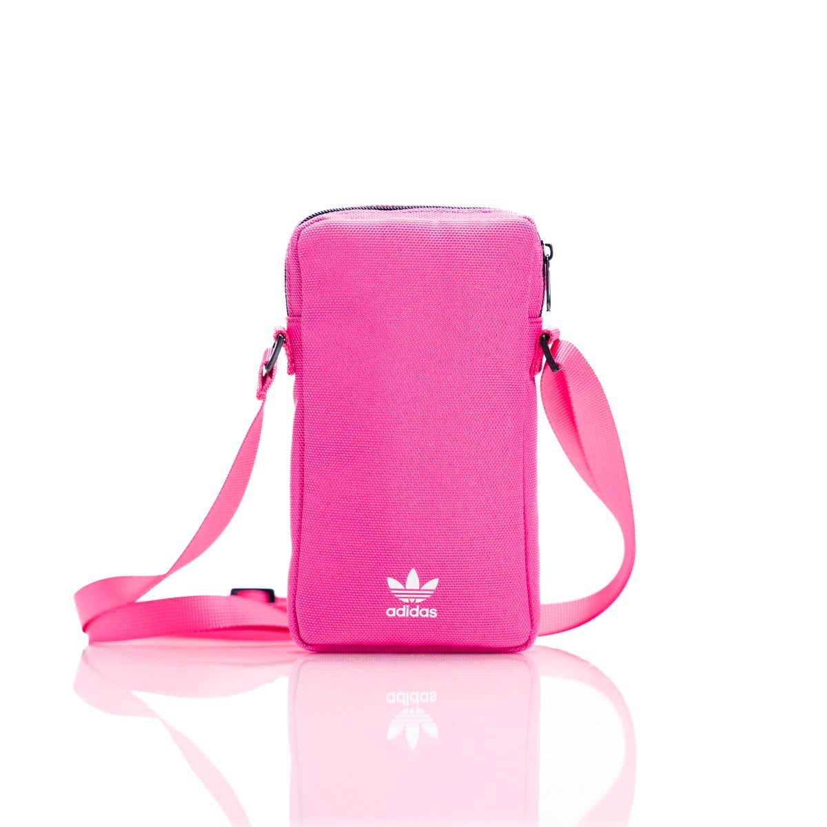 [OUTLET] ユニバーサルフォンポーチ スマホポーチ スマホショルダー Universal Pouch Big Logo Pink(ピンク)/White(ホワイト) adidas Originals[アディダス オリジナルス] ピンク/ホワイト 51723 (IQ5118)