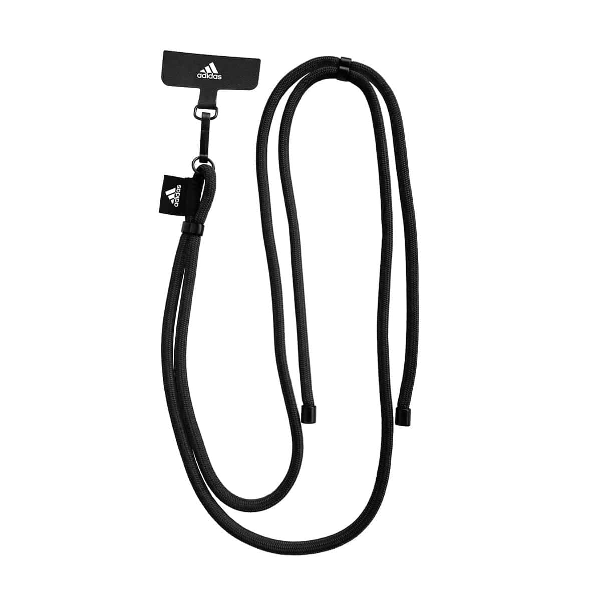 [OUTLET] フォンネックストラップ ショルダーストラップ フォンタブ付 Universal Necklace Black(ブラック)/White(ホワイト) adidas SPORTSWEAR[アディダス スポーツウェア] ブラック/ホワイト 53683 (IR3624)