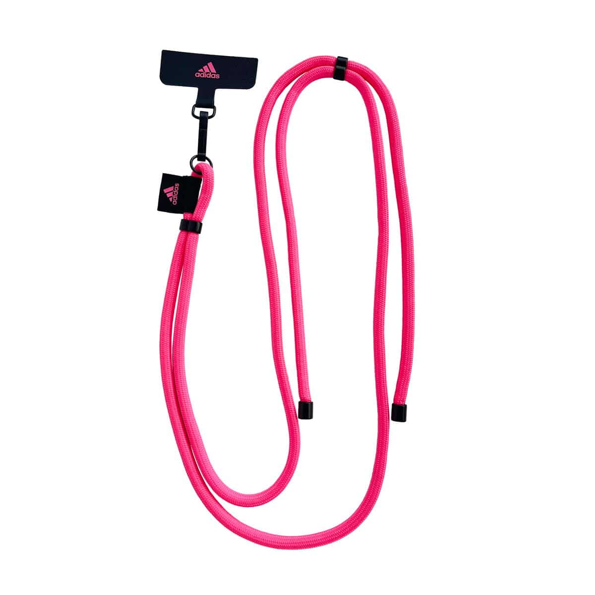 [OUTLET] フォンネックストラップ ネックショルダー フォンタブ付 Universal Necklace Pink(ピンク)/Black(ブラック) adidas SPORTSWEAR[アディダス スポーツウェア] ピンク/ブラック 53687 (IR3628)