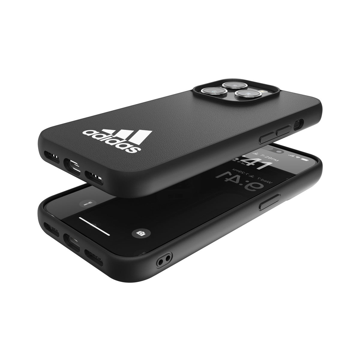 [OUTLET] iPhone 15 Pro スマホケース スマホカバー CORE Case Black(ブラック) ロゴ didas SPORTSWEAR[アディダス スポーツウェア] (53709(IR3939)) ブラック