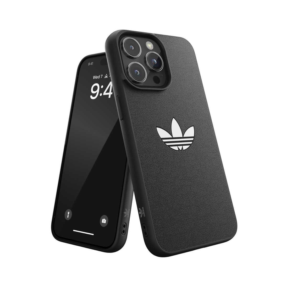 [OUTLET] iPhone 15 Pro Max スマホケース スマホカバー ICONIC Black(ブラック) ロゴ  adidas Originals[アディダス オリジナルス] ブラック 53798 (IR3838)