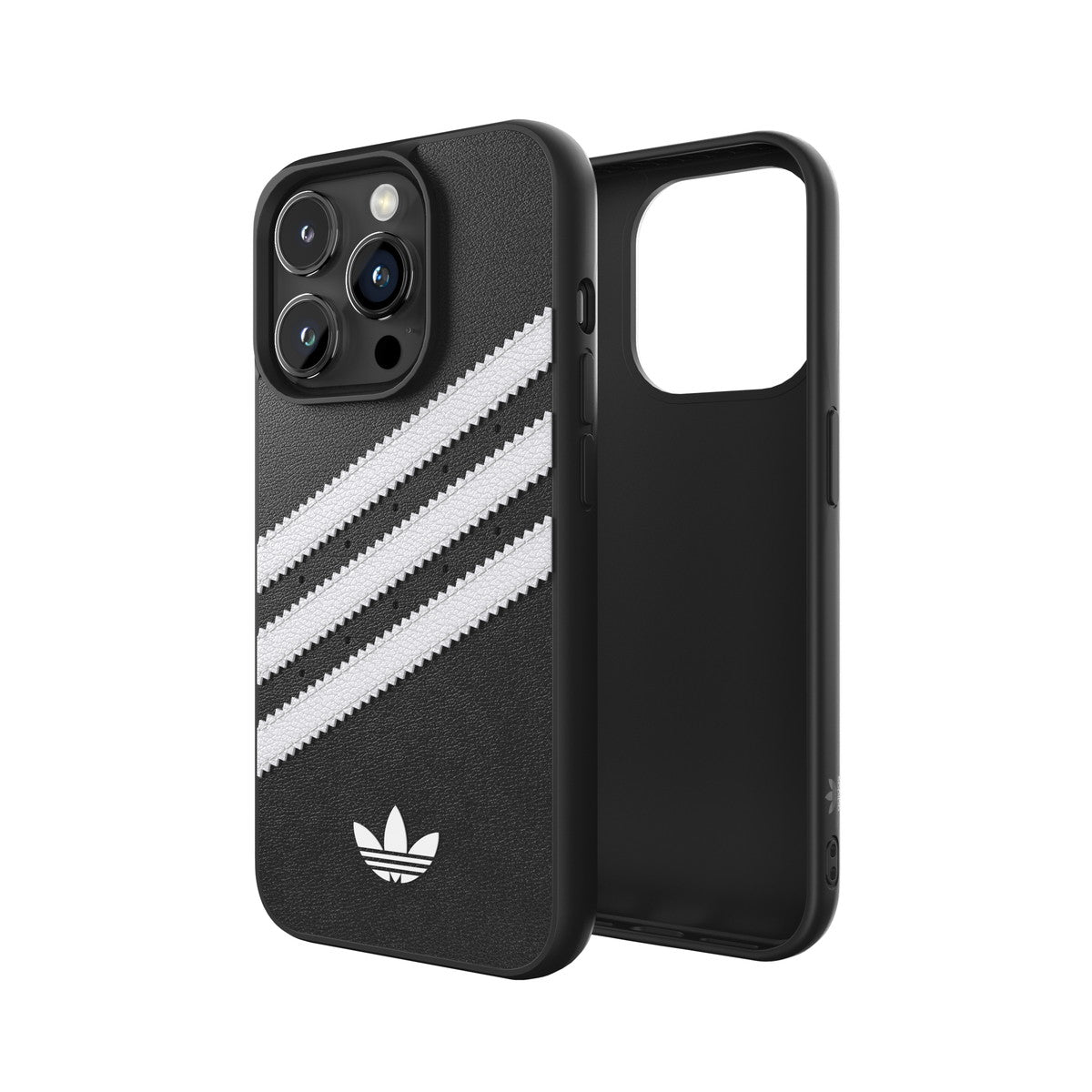 [OUTLET] iPhone 15 Pro スマホケース スマホカバー SAMBA(サンバ)シリーズ ロゴ Black(ブラック)/White(ホワイト) adidas Originals[アディダス オリジナルス] ブラック 53810 (IR3850)