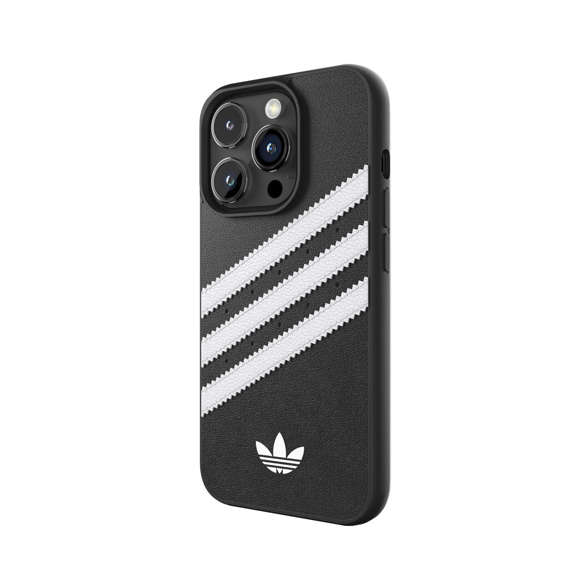 [OUTLET] iPhone 15 Pro スマホケース スマホカバー SAMBA(サンバ)シリーズ ロゴ Black(ブラック)/White(ホワイト) adidas Originals[アディダス オリジナルス] ブラック 53810 (IR3850)