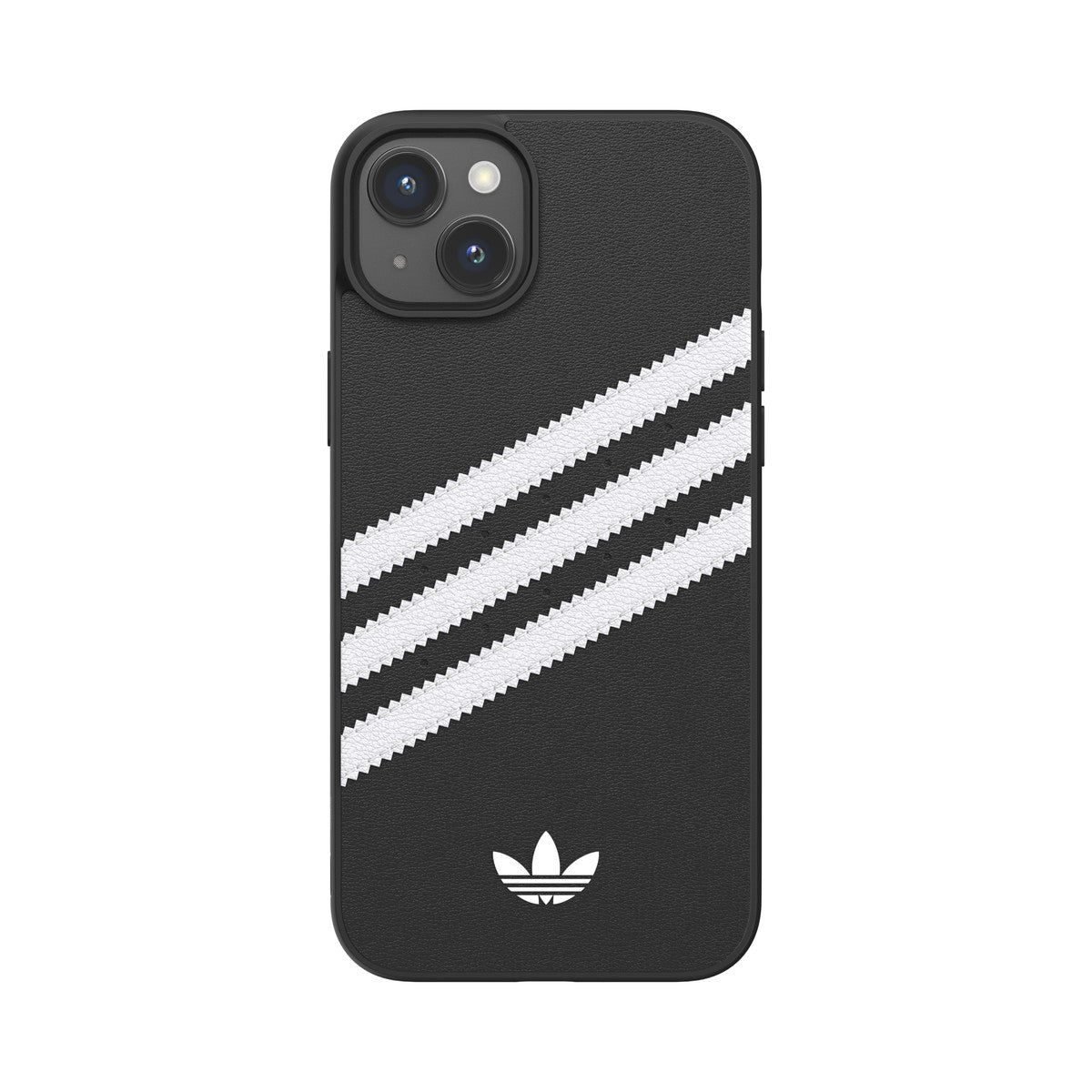 [OUTLET] iPhone 15 Plus スマホケース スマホカバー SAMBA(サンバ)シリーズ ロゴ Black(ブラック)/White(ホワイト) adidas Originals[アディダス オリジナルス] ブラック 53811 (IR3851)