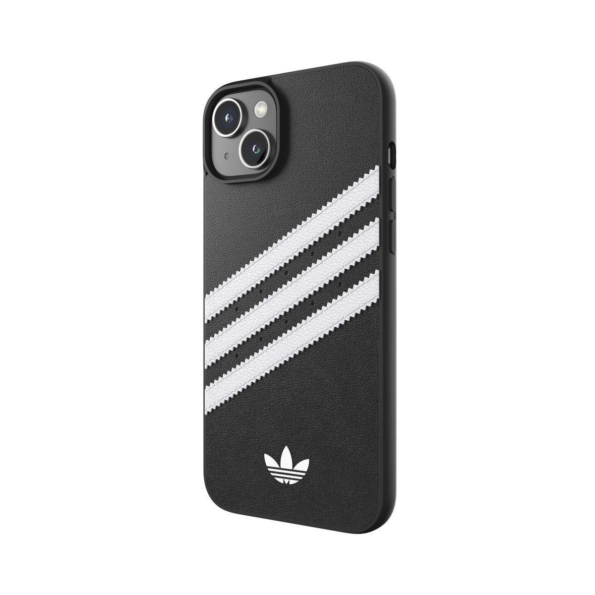 [OUTLET] iPhone 15 Plus スマホケース スマホカバー SAMBA(サンバ)シリーズ ロゴ Black(ブラック)/White(ホワイト) adidas Originals[アディダス オリジナルス] ブラック 53811 (IR3851)