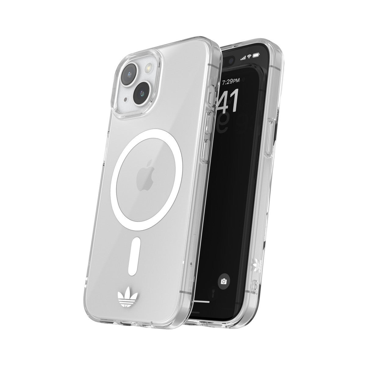 [OUTLET] iPhone 15 スマホケース スマホカバー MagSafe対応 シンプル ロゴ CLEAR(クリア) adidas Originals[アディダス オリジナルス] クリア 53826 (IR3866)