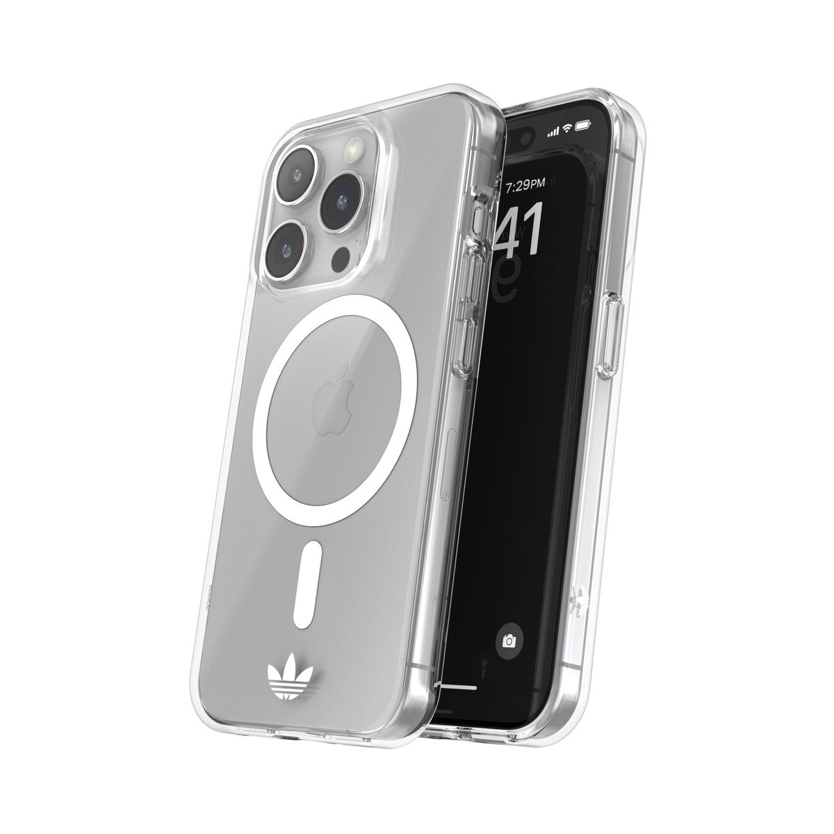 [OUTLET] iPhone 15 Pro スマホケース スマホカバー MagSafe対応 シンプル ロゴ CLEAR(クリア) adidas Originals[アディダス オリジナルス] クリア 53827 (IR3867)