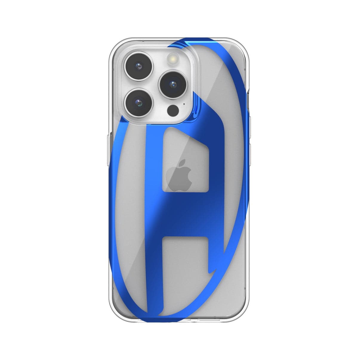[OUTLET] iPhone 15 Pro スマホケース スマホカバー ミラーデザインデザイン メタリック Oval D Clear/Blue(クリア/ブルー) DIESEL[ディーゼル] クリア/ブルー 54103