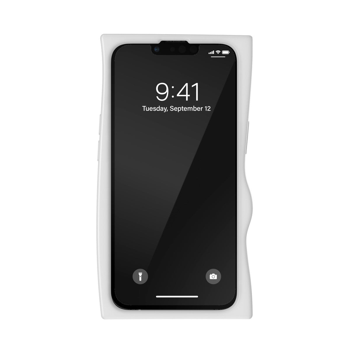 [OUTLET] iPhone 14/ iPhone 13 スマホケース スマホカバー D By Silicone White(ホワイト) 立体ロゴ ソフトシリコン DIESEL[ディーゼル] ホワイト 54122