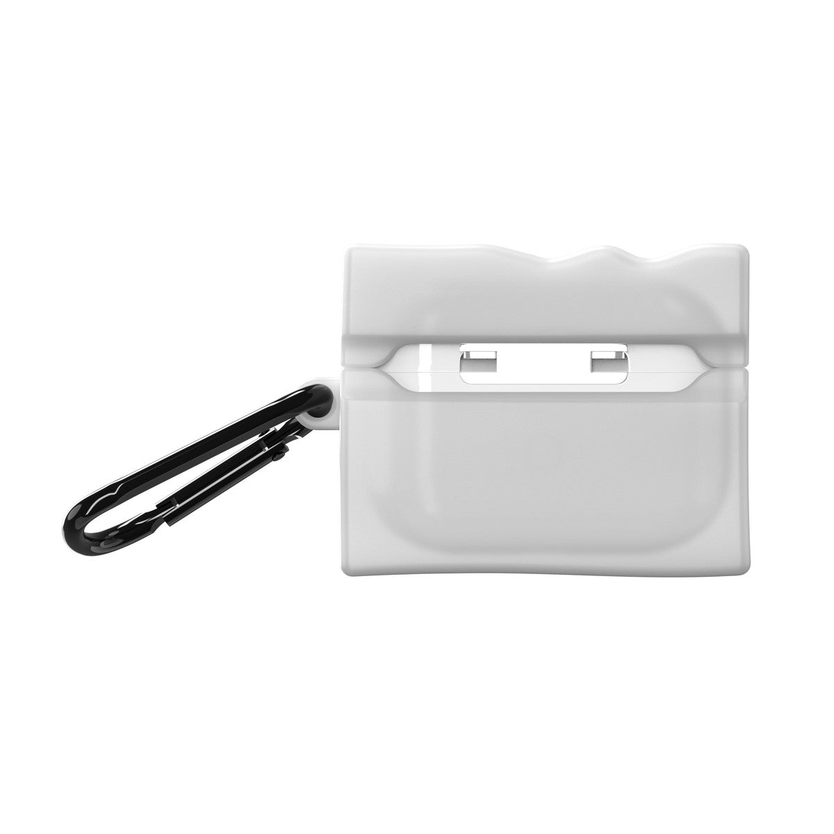 AirPods Pro ケース カバー ソフトシリコン クリップリング付 D By Silicone milky White(ホワイト) DIESEL[ディーゼル] ホワイト 54136