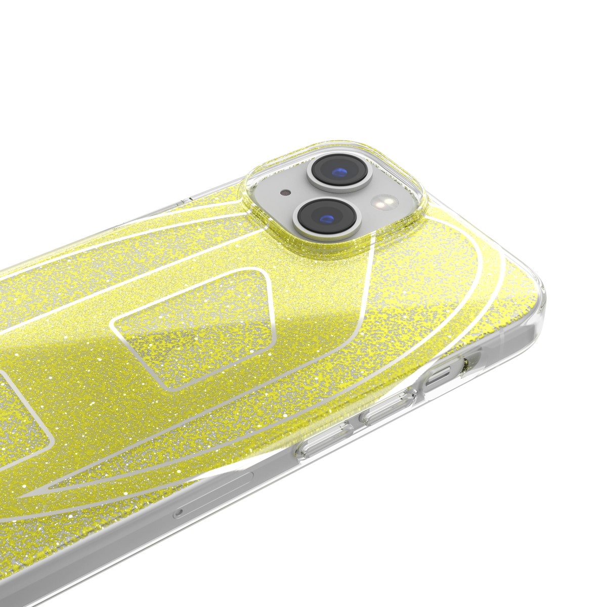 iPhone 14/ iPhone 13 スマホケース スマホカバー グリッター ラメ Oval D Glitter Gold(ゴールド) DIESEL[ディーゼル] ゴールド 60026