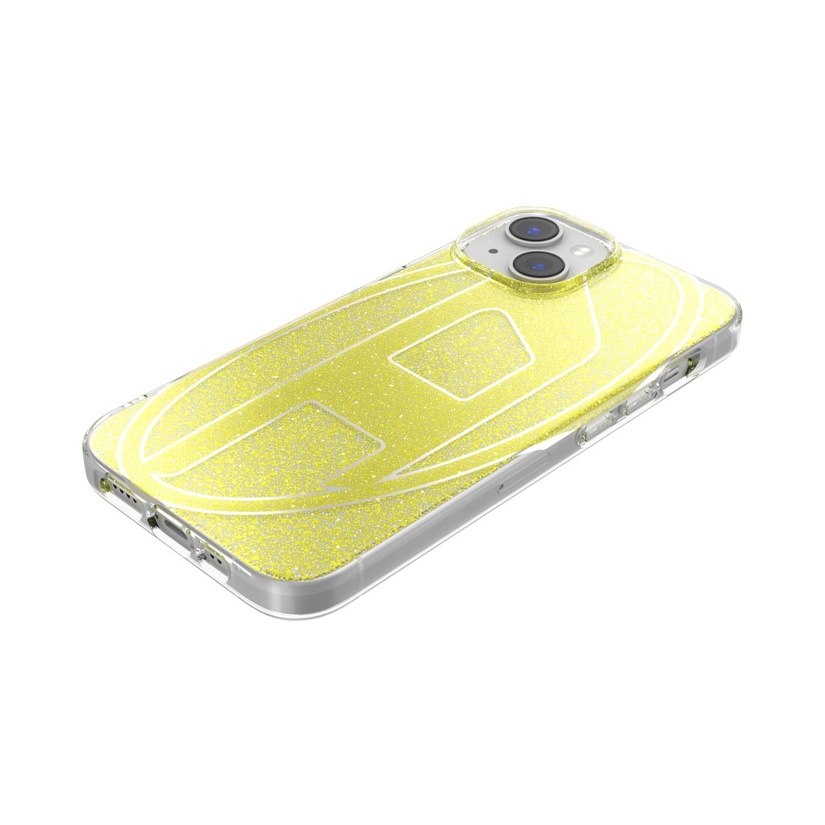 iPhone 14/ iPhone 13 スマホケース スマホカバー グリッター ラメ Oval D Glitter Gold(ゴールド) DIESEL[ディーゼル] ゴールド 60026