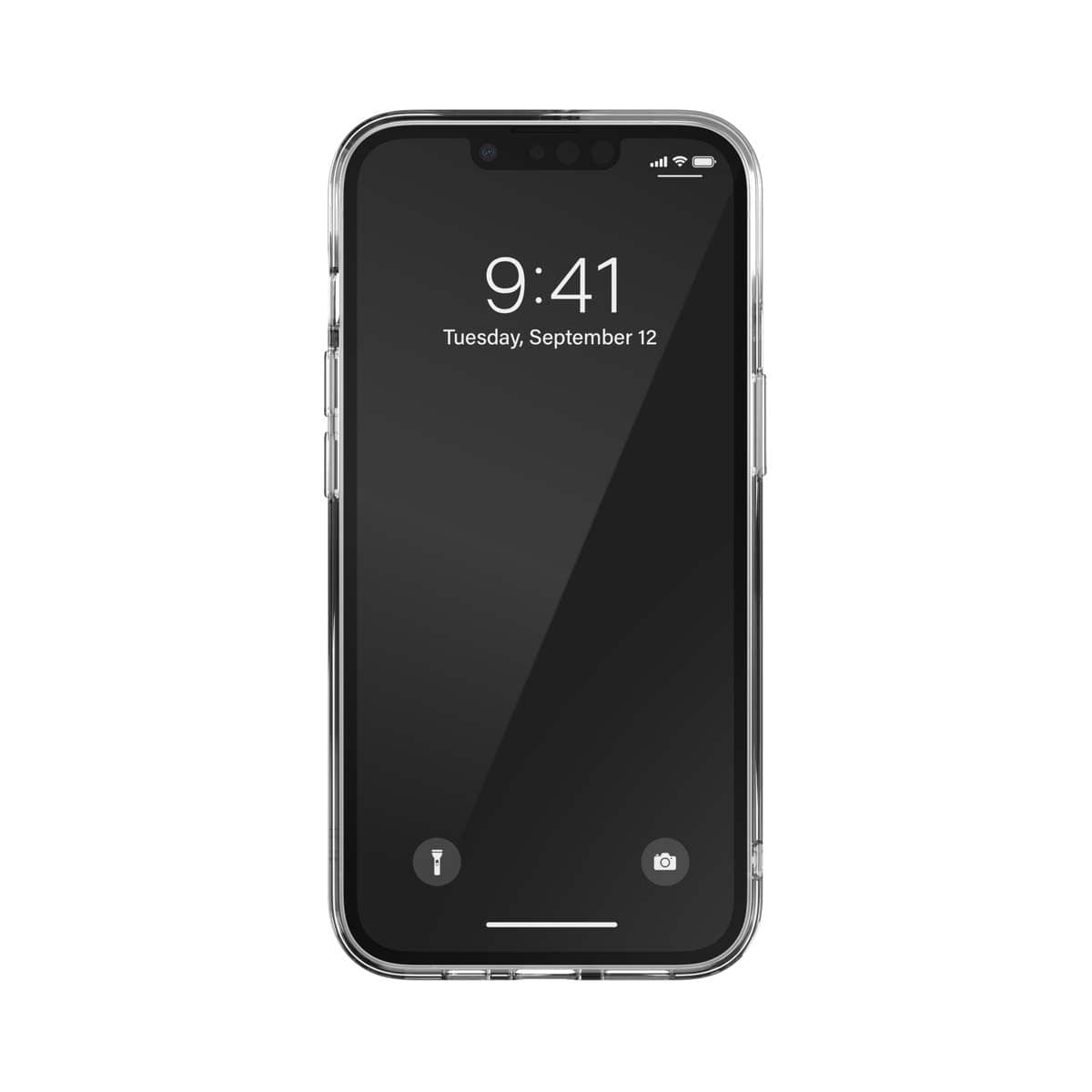 iPhone 14/ iPhone 13 スマホケース スマホカバー Oval D metallic(メタリック) Black(ブラック) DIESEL[ディーゼル] ブラック 60038