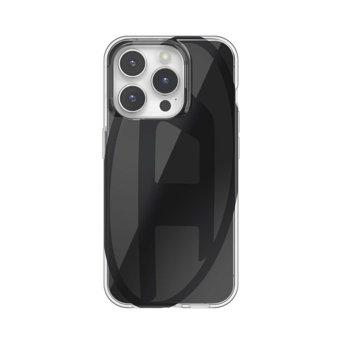 iPhone 15 Pro スマホケース スマホカバー Oval D Black(ブラック) DIESEL[ディーゼル] ブラック 60040