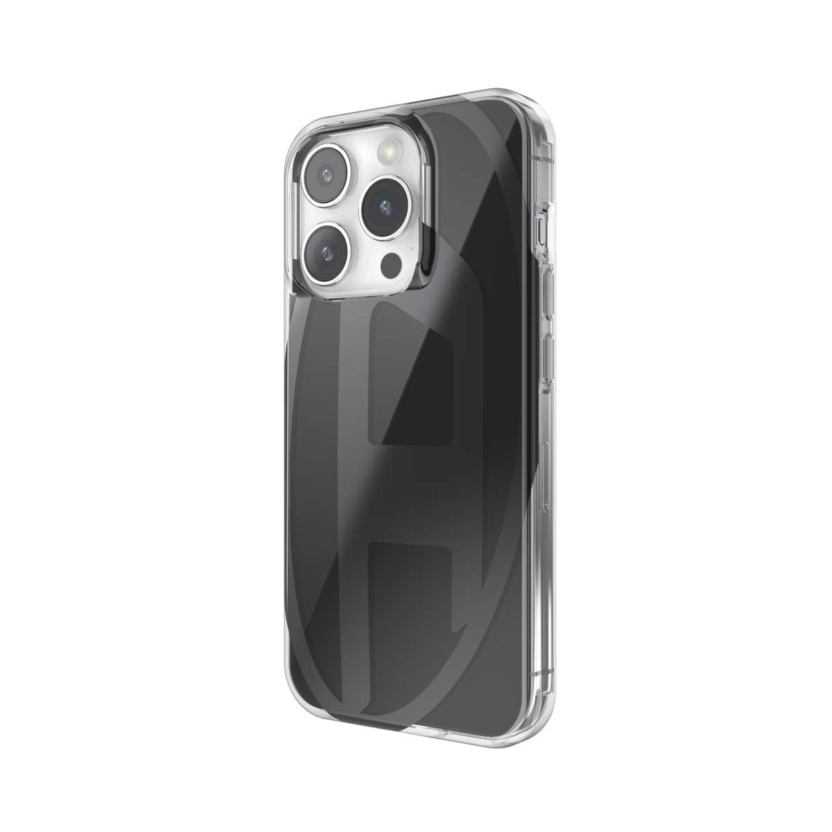 iPhone 15 Pro スマホケース スマホカバー Oval D Black(ブラック) DIESEL[ディーゼル] ブラック 60040