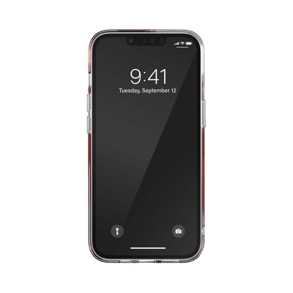 iPhone 14/iPhone 13 スマホケース スマホカバー メタリック ミラー Oval D metallic Red(レッド) DIESEL[ディーゼル] レッド 60042