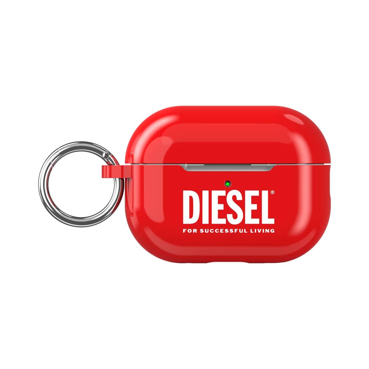 AirPods Pro ケース カバー クリップリング付 Biscotto Red(レッド) DIESEL[ディーゼル] レッド 60066