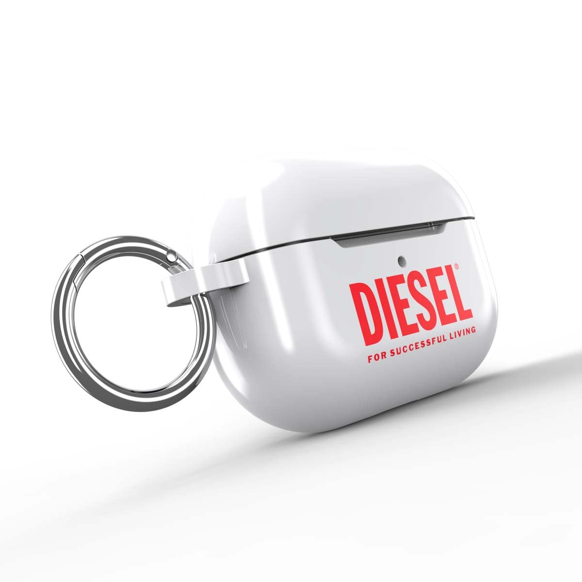 AirPods Pro ケース Biscotto エアーポッズプロ ケース カバー クリップリング付 White(ホワイト) DIESEL[ディーゼル] ホワイト 60067