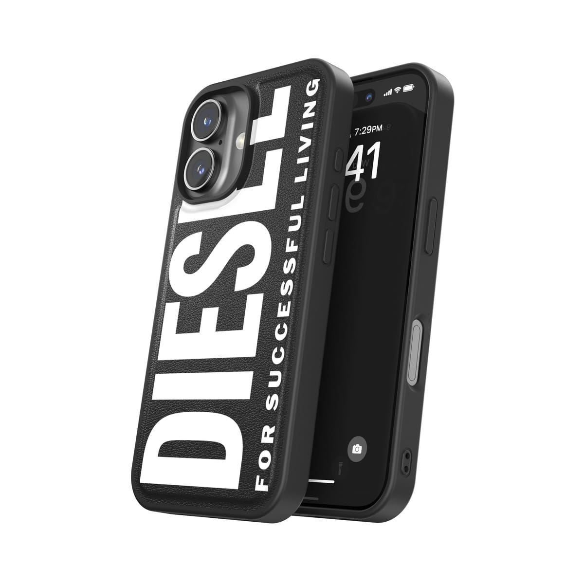 DIESEL スマホケース iPhone 16ケース Core MagSafe ブラック