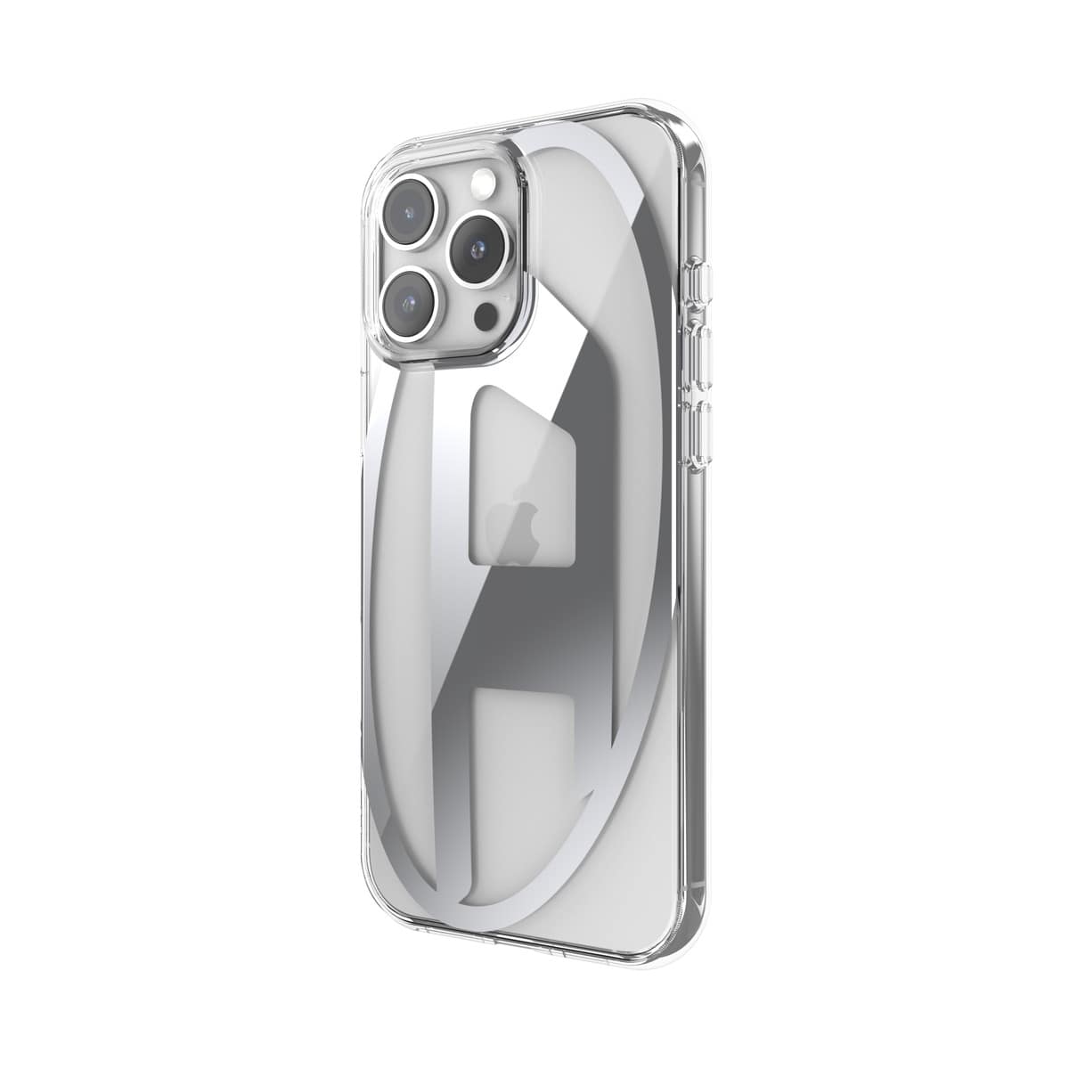 iPhone 16 Pro Max スマホケース スマホカバー Oval D Mirror(メタリック) Clear/Silver(クリア/シルバー) DIESEL[ディーゼル] クリア/シルバー 60142